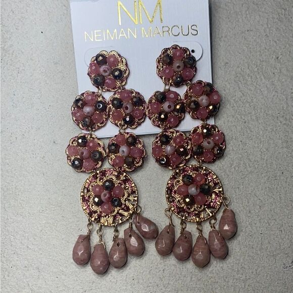 NWT Lydell NYC Multihued Statement Earrings, Polished Women's - Picture 4 of 8